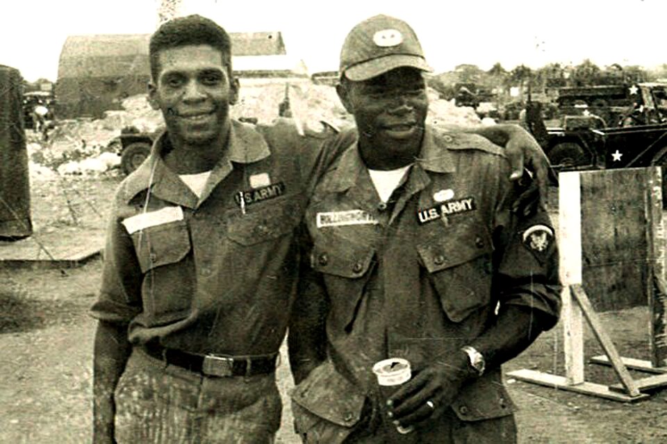 May 15 - Vietnam War Starts - Two Black .American Soldiers In South Vietnam