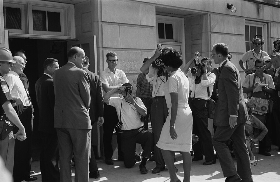 July 15 - Vivian Malone Registering