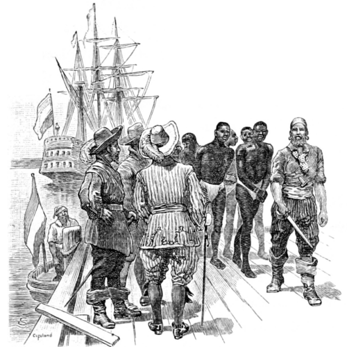 August 20 - Slaves arrive in Jamestown